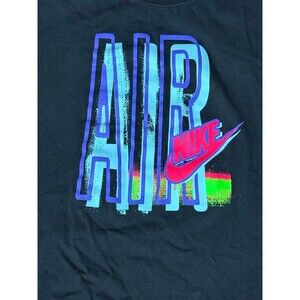 Nike Air Dept Of Archives Official Reissue Mens Medium Nike Air Black T‎ Shirt